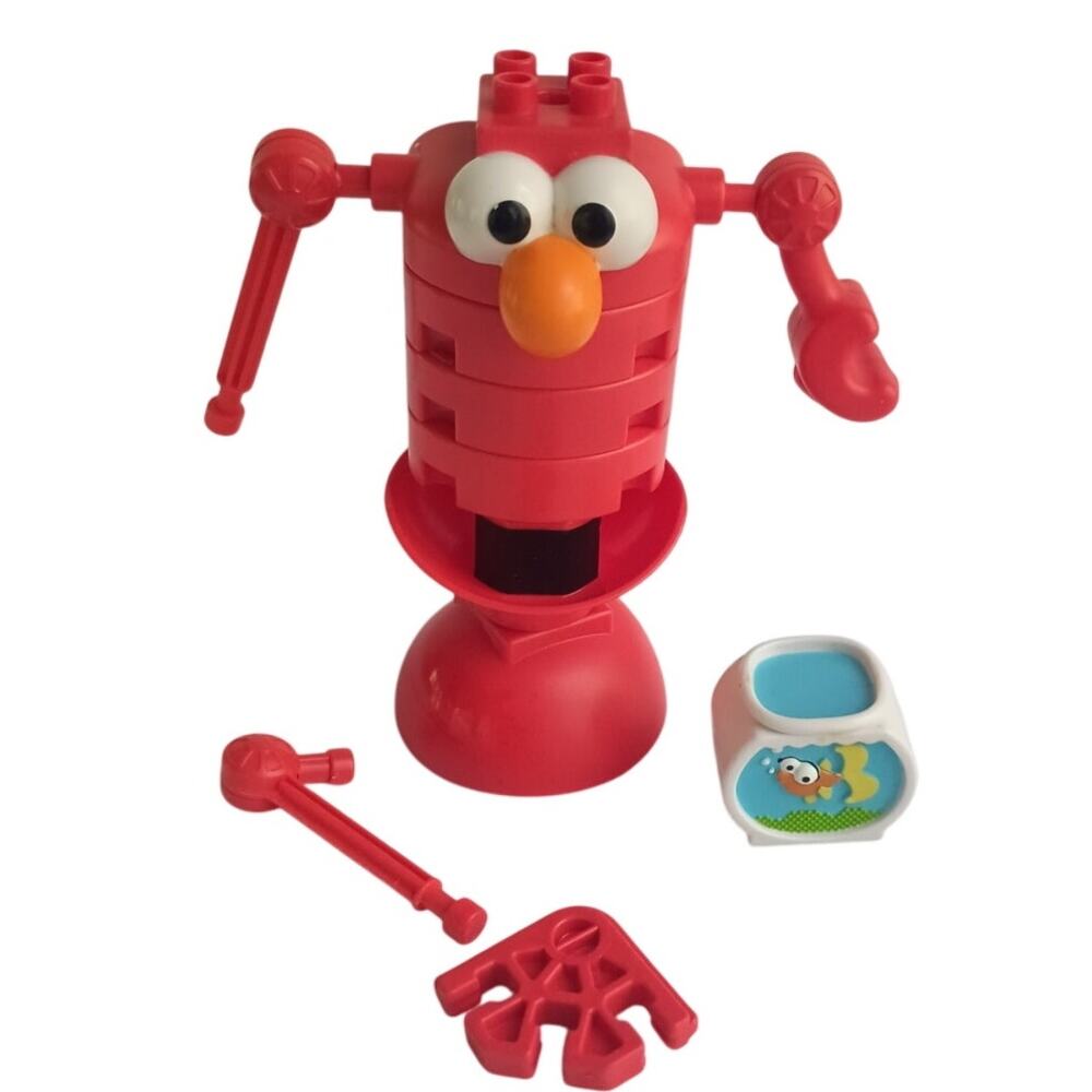 K'NEX Elmo building set with Dorothy fish bowl